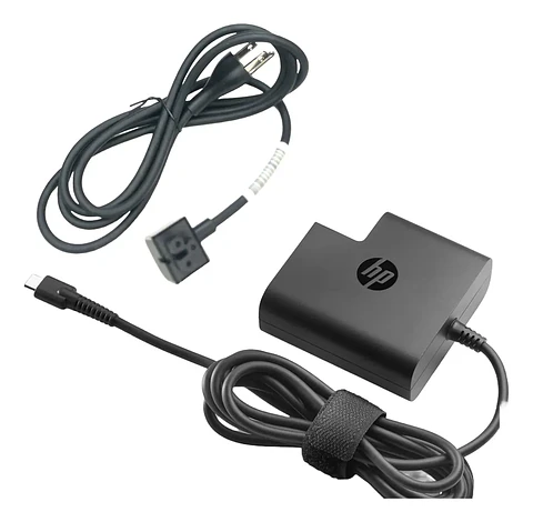 Cargador Original Hp  65w USB-C Type C Cuadrado 2026 / 05141-V2