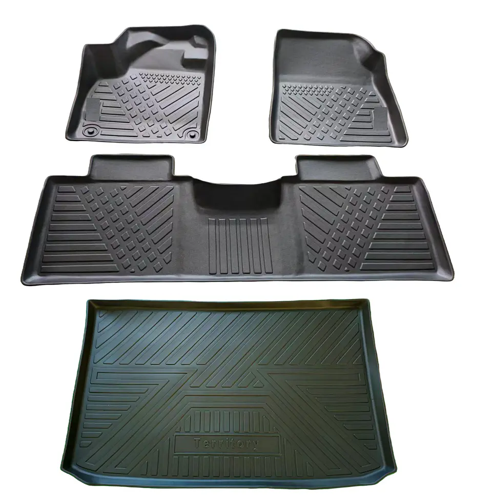 Pisos Calce Perfecto 3D Ford Territory 2024-2026 + Maletero 1