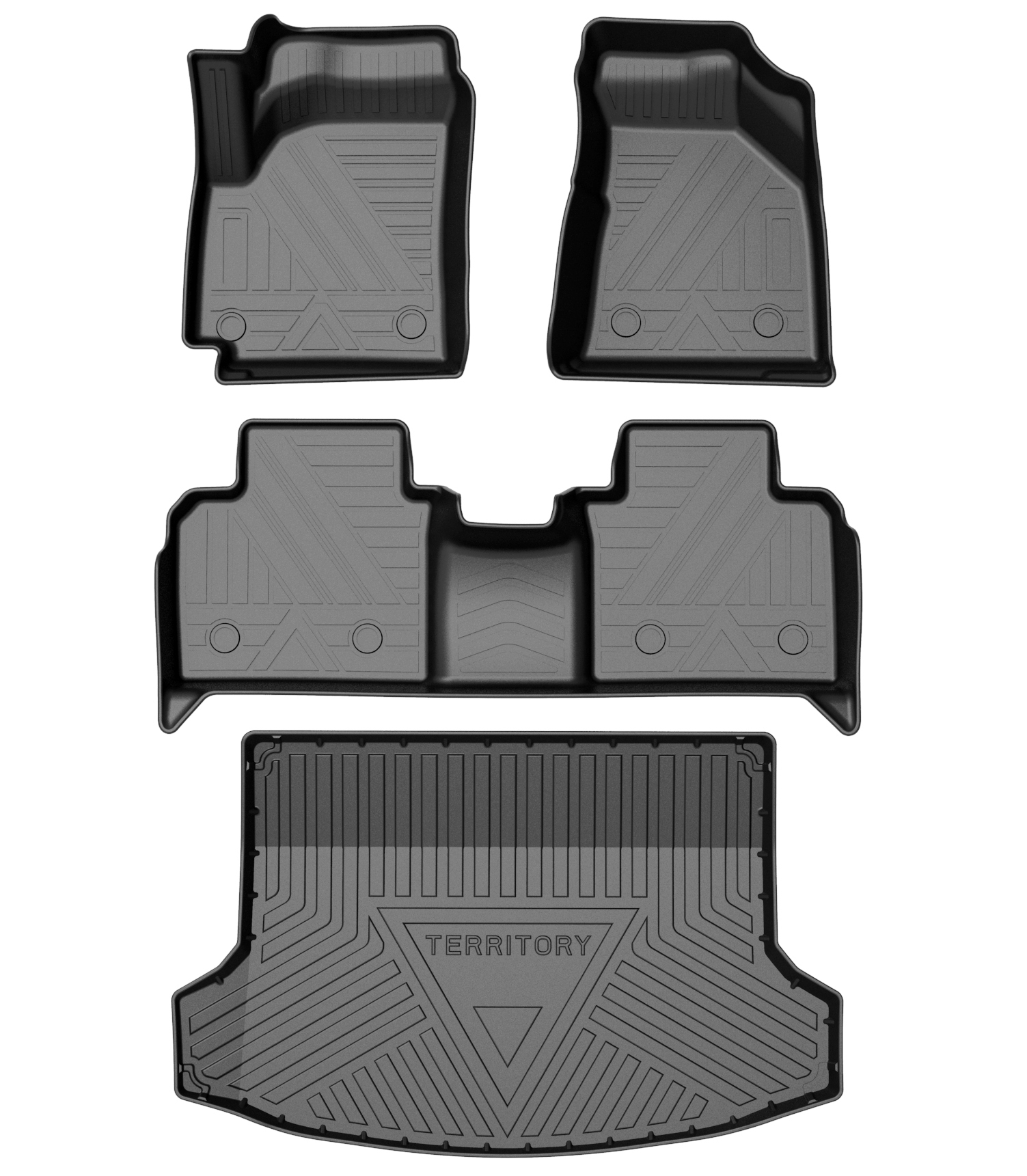 Pisos Calce Perfecto 3D Ford Territory 2019-2024 + Maletero