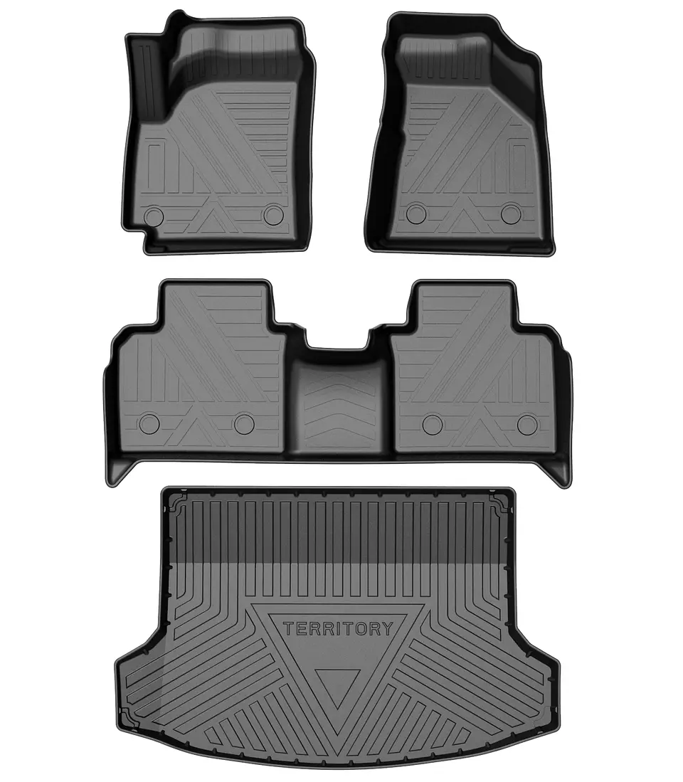 Pisos Calce Perfecto 3D Ford Territory 2019-2024 + Maletero 1