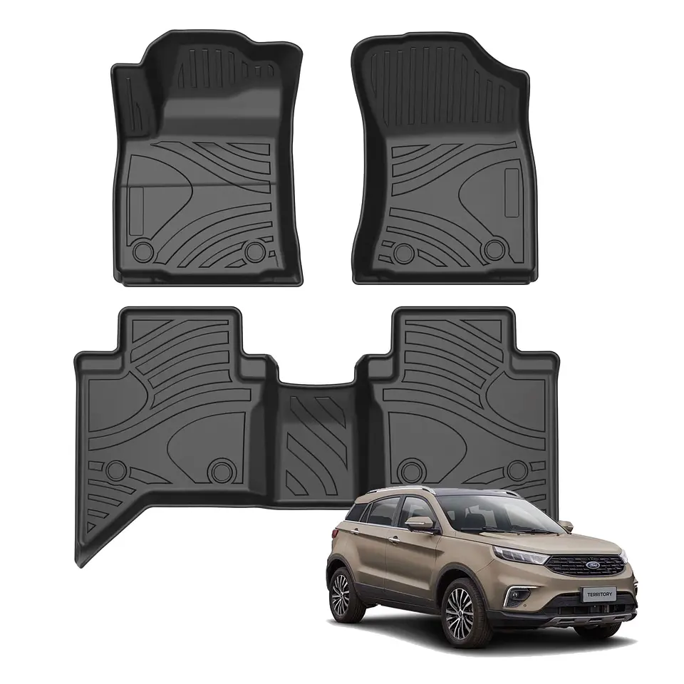 Pisos Calce Perfecto 3D Ford Territory 2019-2024 + Maletero 2