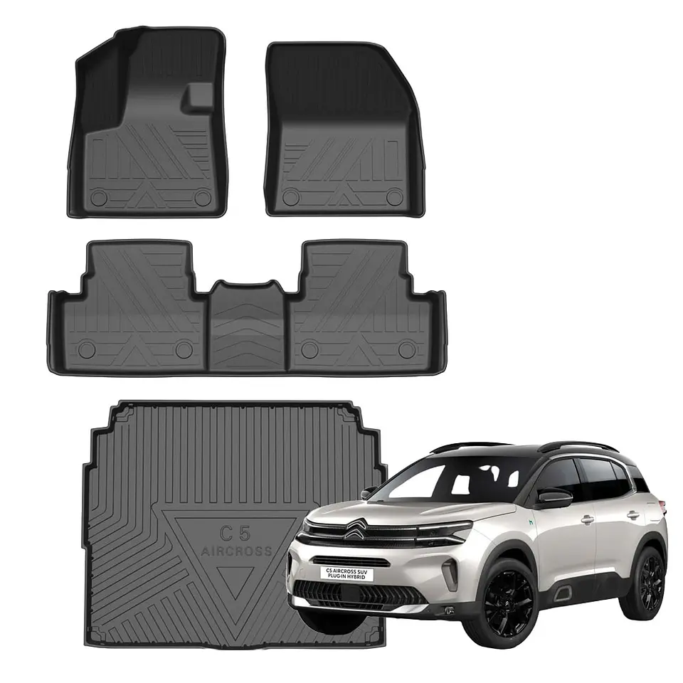 Pisos Calce Perfecto Citroen + Maleta C5 Aircross 2018-2026 2