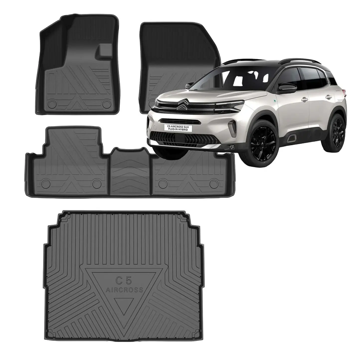 Pisos Calce Perfecto Citroen + Maleta C5 Aircross 2018-2026 6