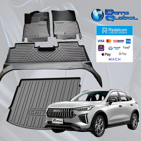 Pisos Calce Perfecto Haval Jolion Pro 2024 - 2026 + Maleta