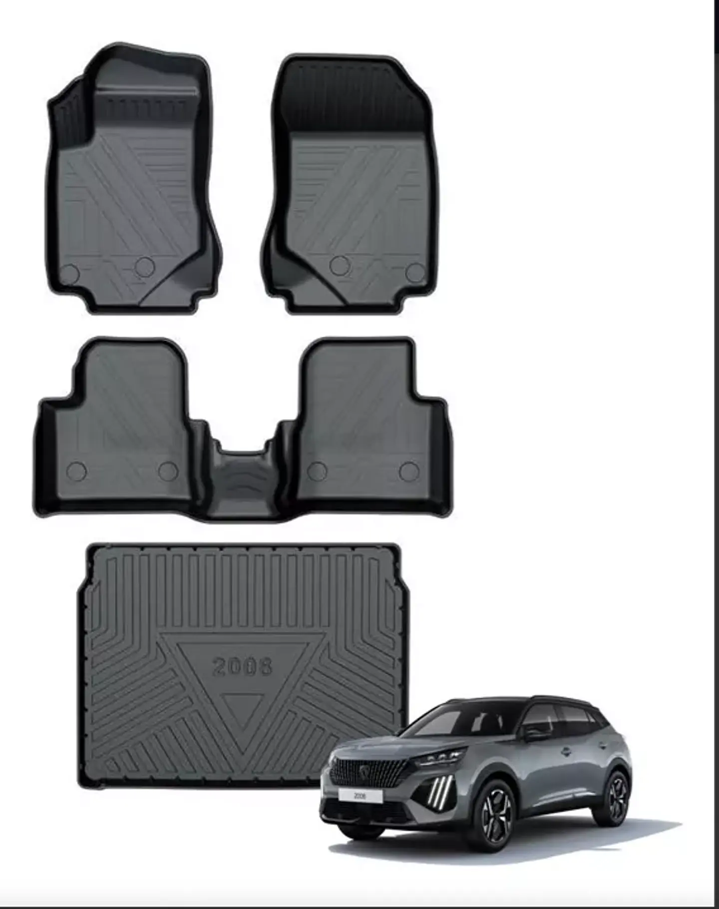 Pisos Calce Perfecto + Maletero Peugeot 2008 / 2020-2025 2
