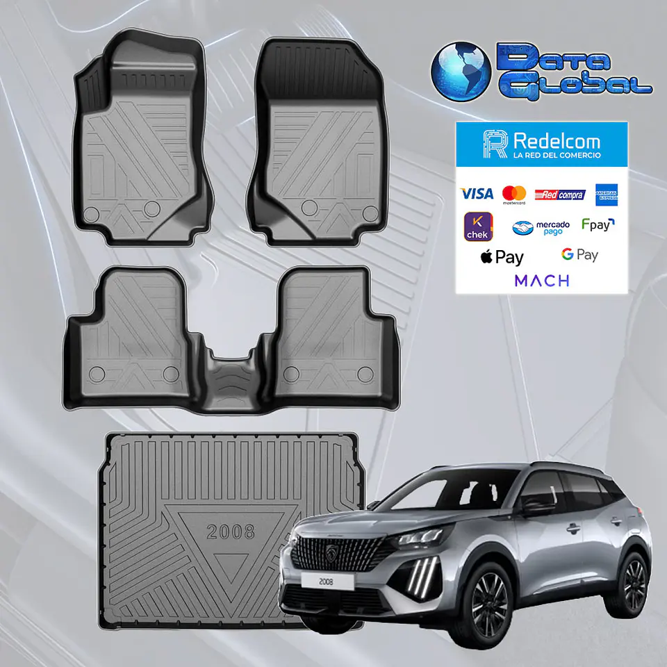 Pisos Calce Perfecto + Maletero Peugeot 2008 / 2020-2025 1
