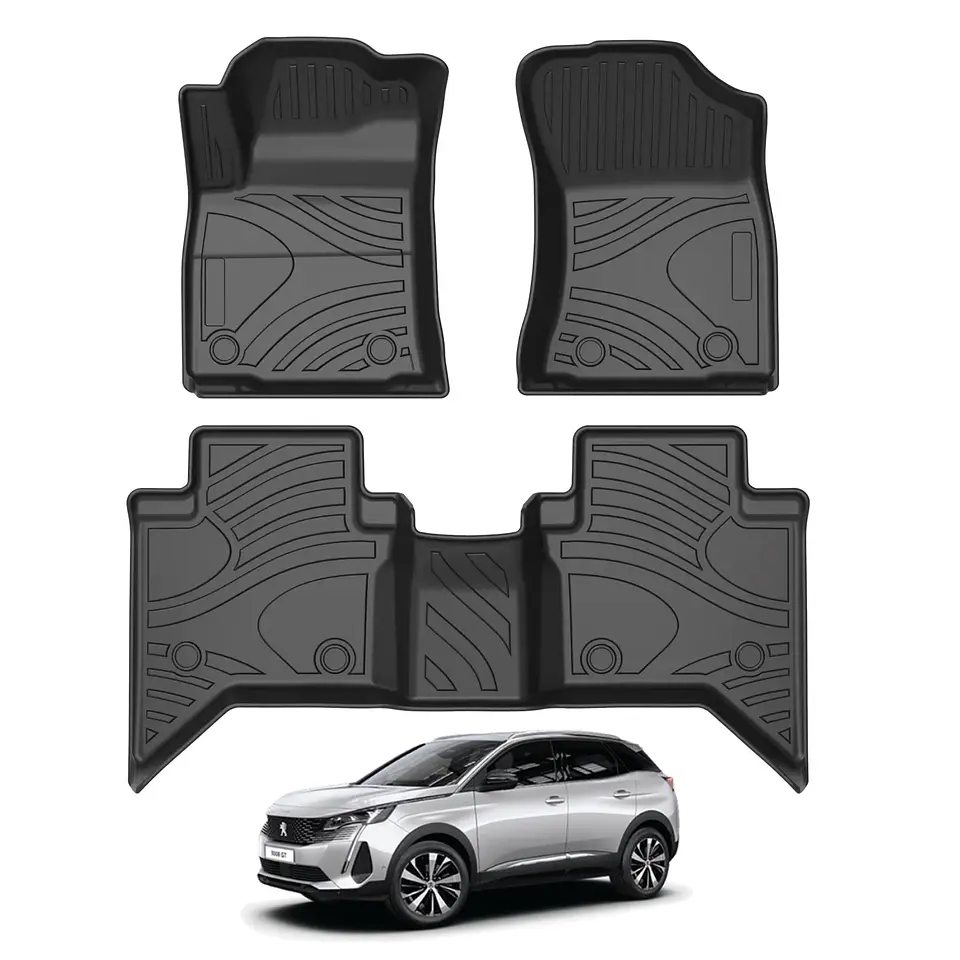 Pisos Calce Perfecto 3D para Peugeot 3008 2017-2025 1