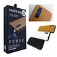 Bateria Externa Powerbank 20.000mAh Tipo Cuero LCD 3 USB + Linterna - Miniatura 1