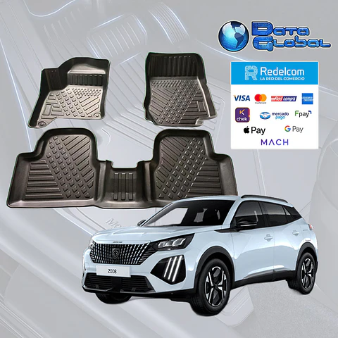 Pisos Calce Perfecto Peugeot 2008 Hybrid 2025+