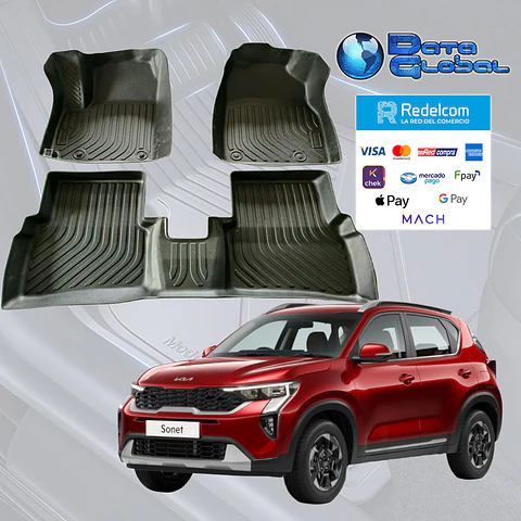Pisos Calce  Perfecto 3D Kia Sonet 2021-2026 