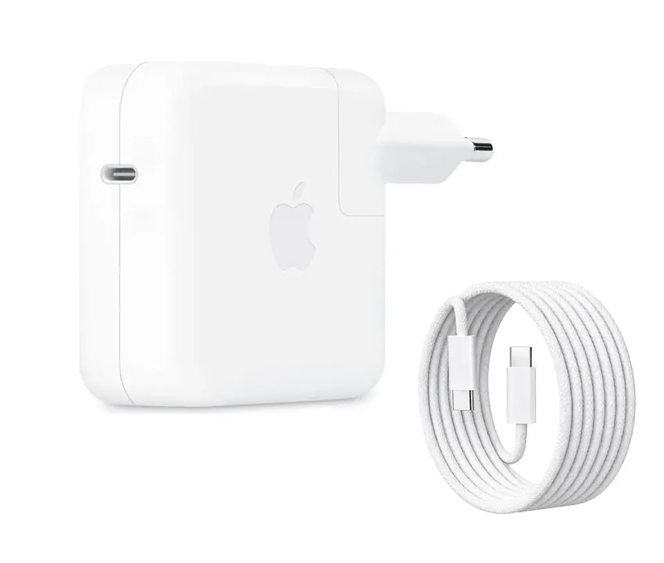 Cargador Apple Original OEM 96w Usb-c + Cable Trenzado 2M 1