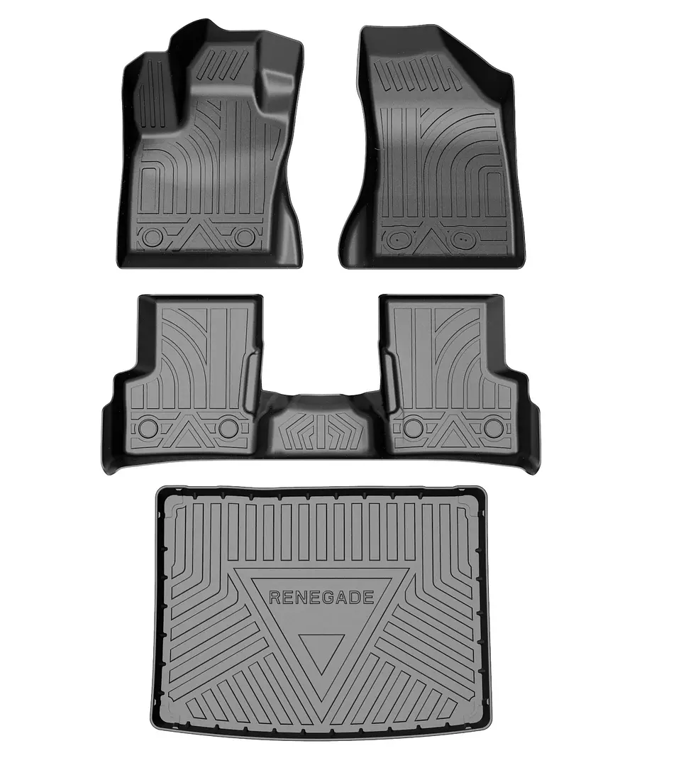 Pisos Calce Perfecto 3D Jeep Renegade + Maleta 2015-2025 1