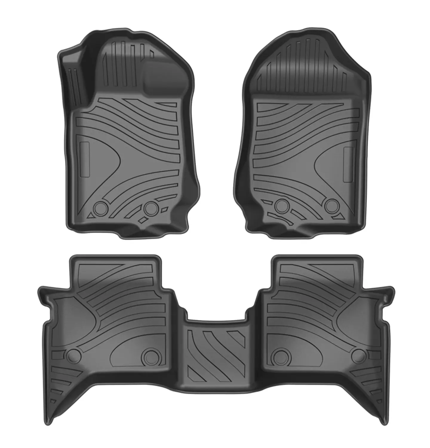 Pisos Calce Perfecto 3D Ford Ranger 2015-2022 D-ONE 1