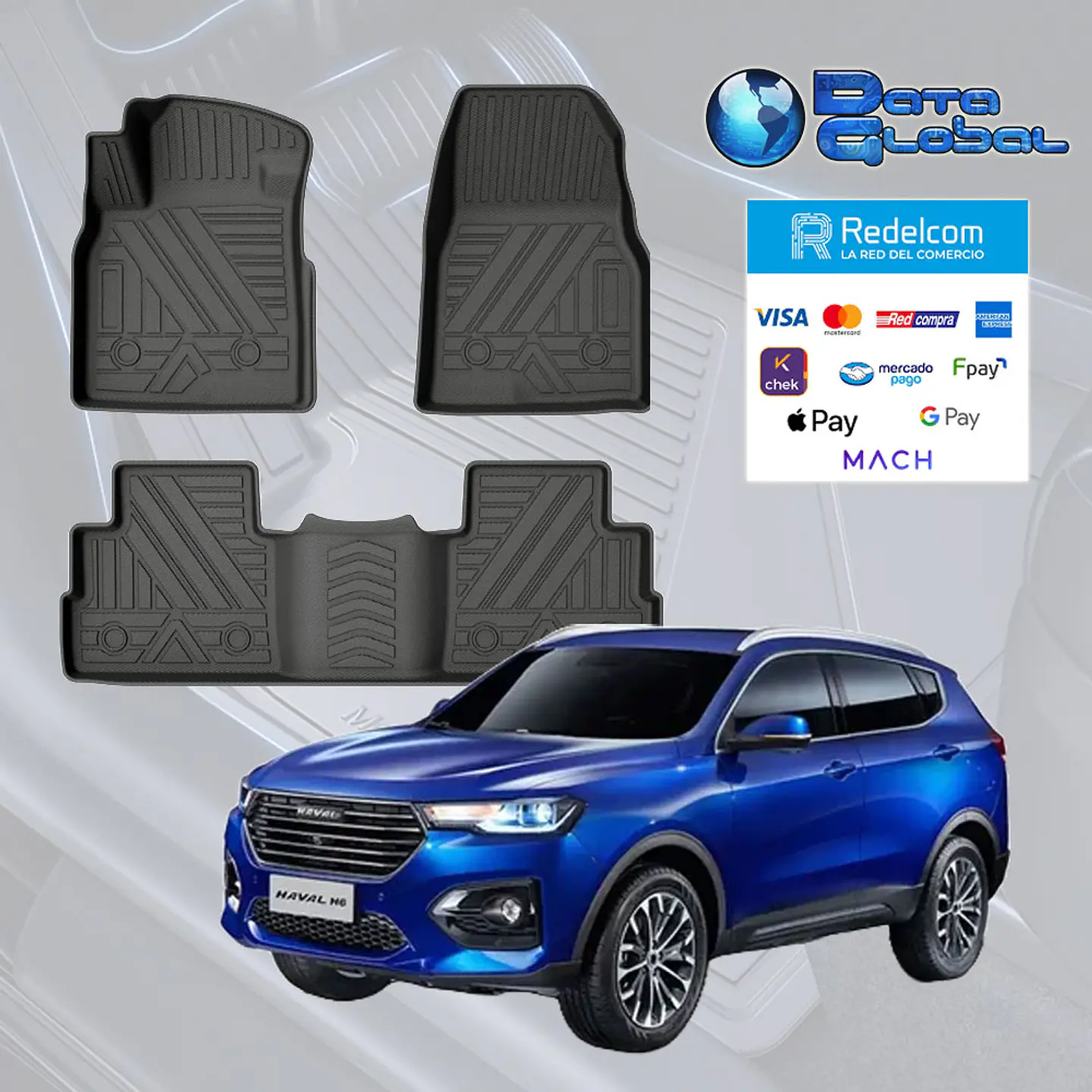 Pisos Calce Perfecto 3.6mm Haval H6 2da Gen 2017-2021 1