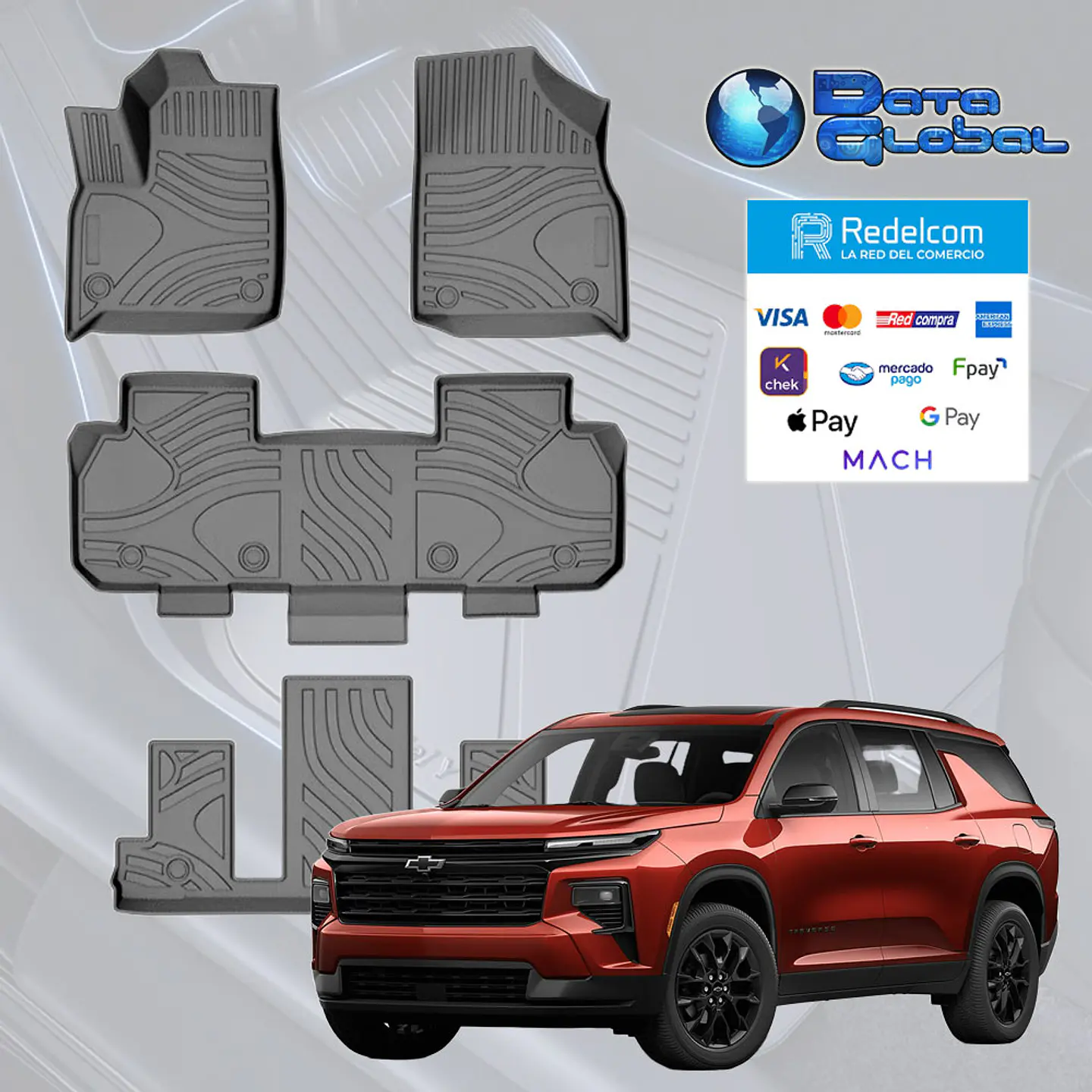 Pisos Calce Perfecto Chevrolet Traverse 2018-2026 1