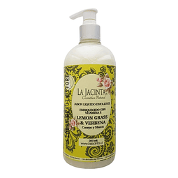 Jabón líquido 500ml aroma Lemongrass y Verbena