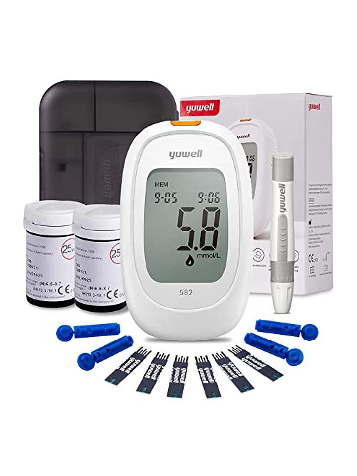 MONITOR DE GLICEMIA 710 YUWELL 1