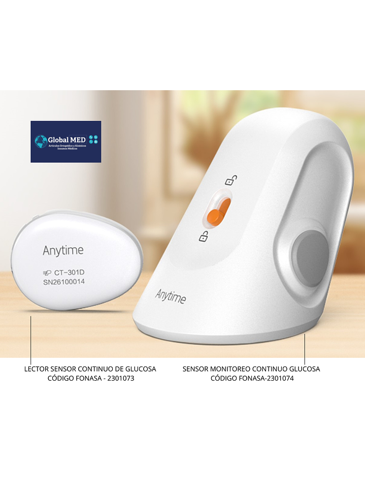 SENSOR  CT3   MONITOREO CONTINUO GLUCOSA 2