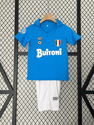 NAPOLI I 87/88 CONJUNTO INFANTIL (RETRO)