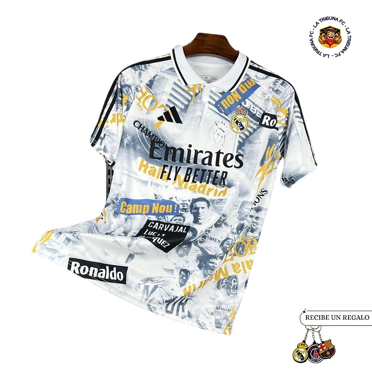 REAL MADRID EDICIÓN ESPECIAL GRAFFITI DE GLORIA 25/26 HOMBRE 1