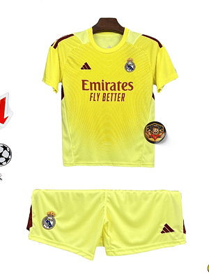 REAL MADRID PORTERO IV 25/26 CONJUNTO INFANTIL