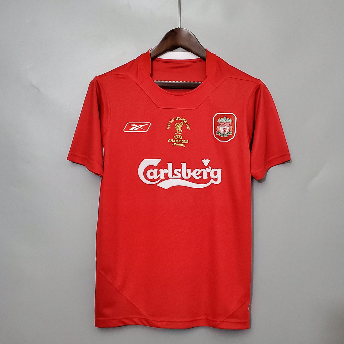 LIVERPOOL I 2005 LIGA DE CAMPEONES HOMBRE (RETRO) 1