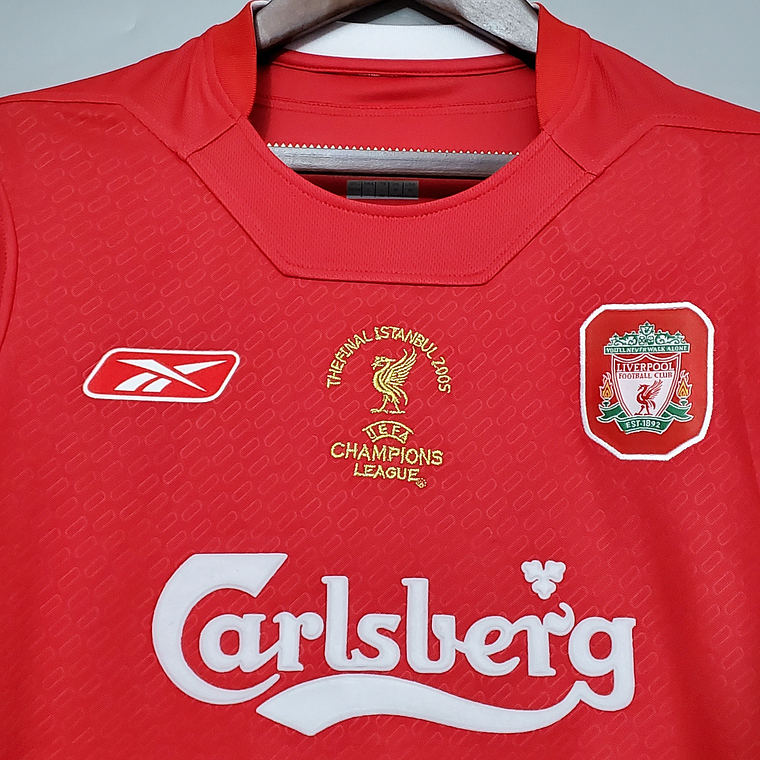 LIVERPOOL I 2005 LIGA DE CAMPEONES HOMBRE (RETRO) 3