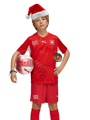 SUIZA I 2026 WORLD CUP CONJUNTO INFANTIL