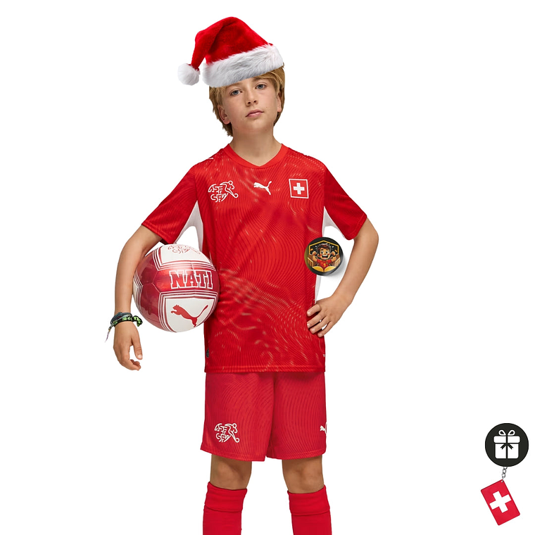 SUIZA I 2026 WORLD CUP CONJUNTO INFANTIL 1