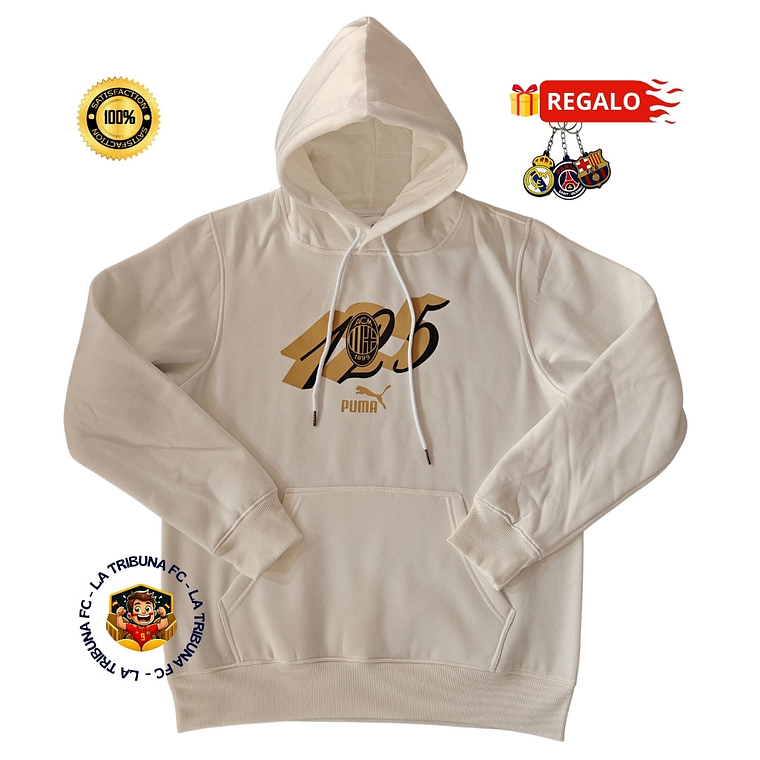 SUDADERA AC MILAN 125 AÑOS 2