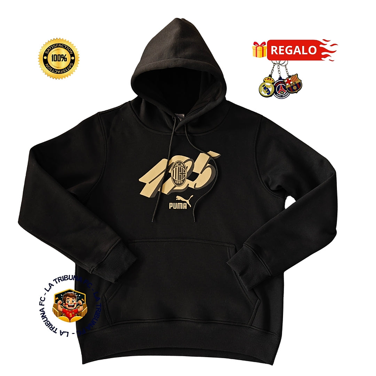 SUDADERA AC MILAN 125 AÑOS 3