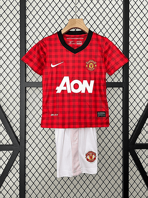 MANCHESTER UNITED I 12/13 CONJUNTO INFANTIL (RETRO)