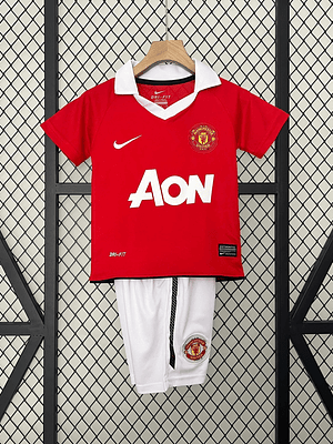 MANCHESTER UNITED I 10/11 CONJUNTO INFANTIL (RETRO)