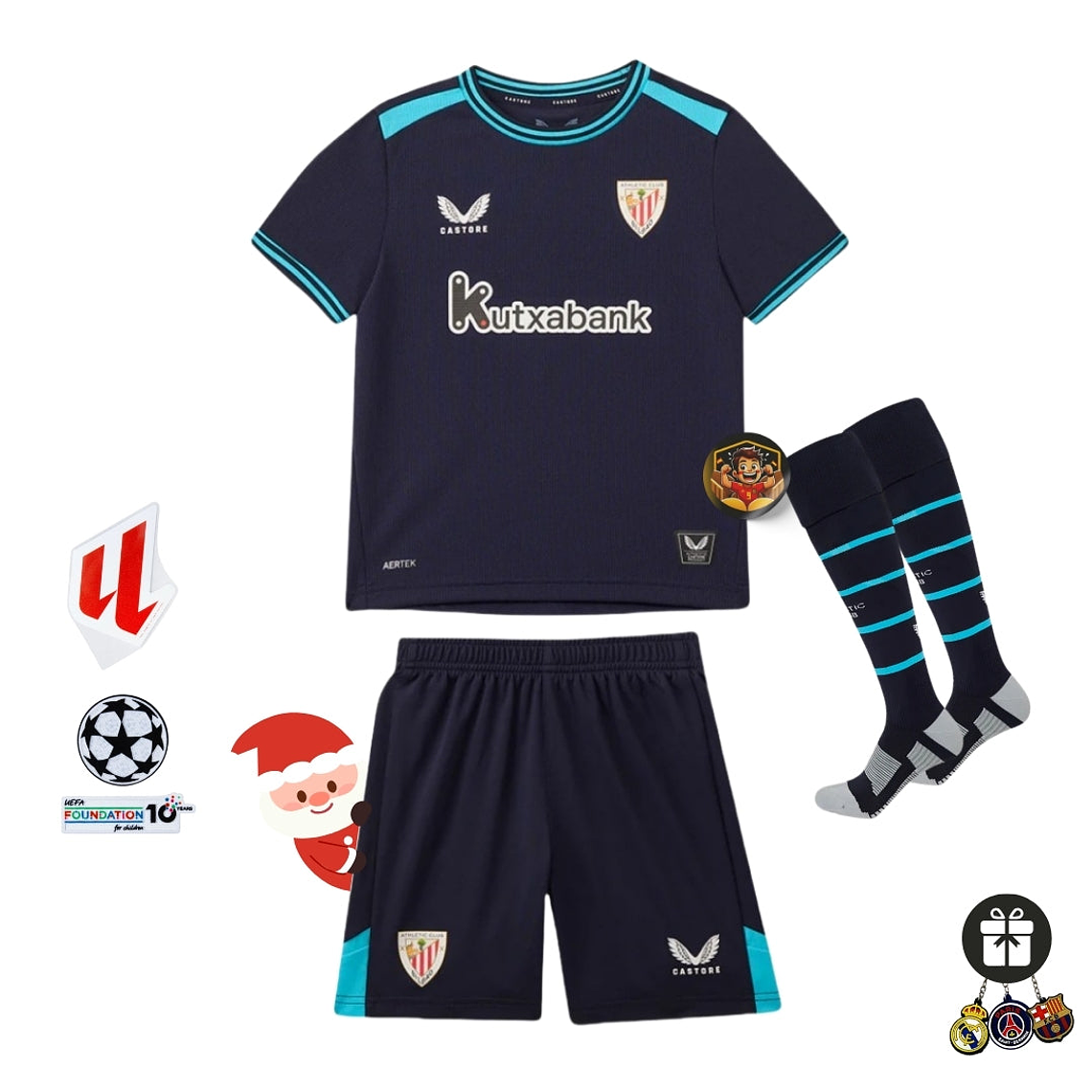 ATHLETIC CLUB BILBAO II 25/26 CONJUNTO INFANTIL 1