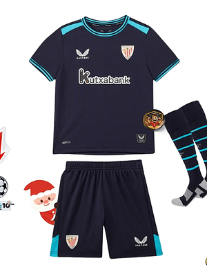 ATHLETIC CLUB BILBAO II 25/26 CONJUNTO INFANTIL
