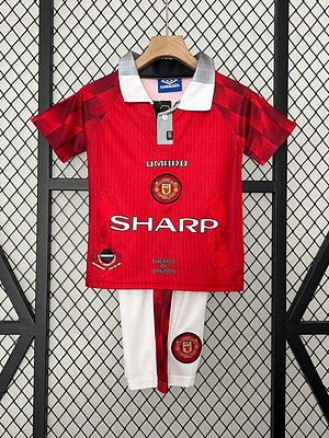 MANCHESTER UNITED I 96/97 CONJUNTO INFANTIL (RETRO)