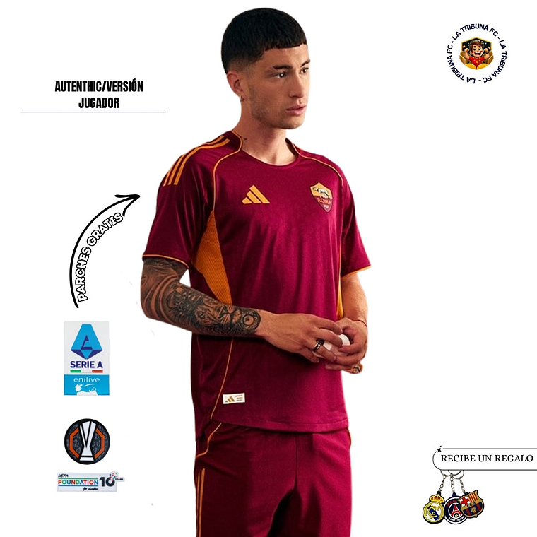 ROMA I 25/26 HOMBRE (VERSION JUGADOR) 1