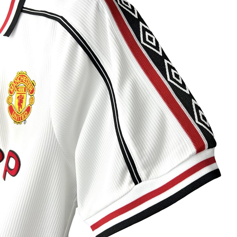 MANCHESTER UNITED 98/99 BLANCO HOMBRE (RETRO) 3