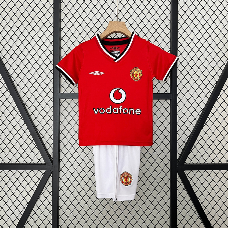 MANCHESTER UNITED I 00/01 CONJUNTO INFANTIL (RETRO) 1