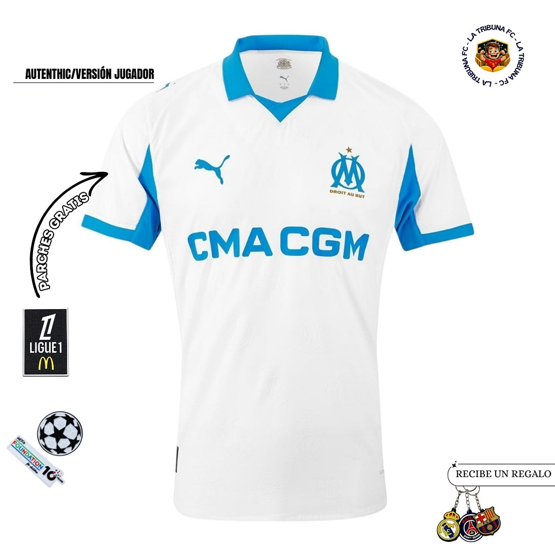 OLYMPIQUE MARSEILLE I 25/26 HOMBRE (VERSION JUGADOR) 1