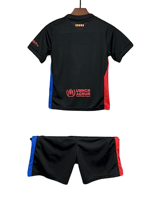 BARCELONA II x TRAVIS SCOTT CACTUS JACK NEGRA 2025 EDICIÓN LIMITADA CONJUNTO INFANTIL