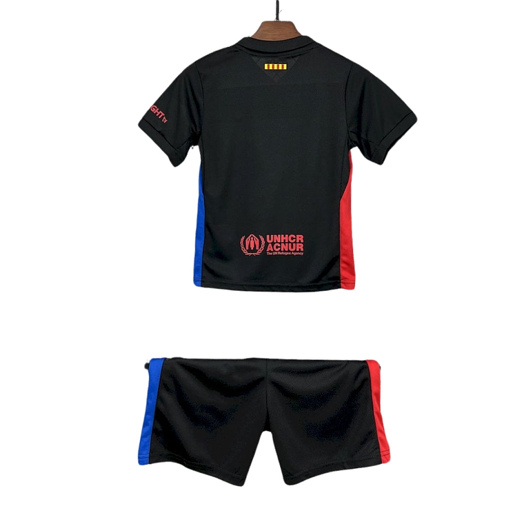 BARCELONA II x TRAVIS SCOTT CACTUS JACK NEGRA 2025 EDICIÓN LIMITADA CONJUNTO INFANTIL 2