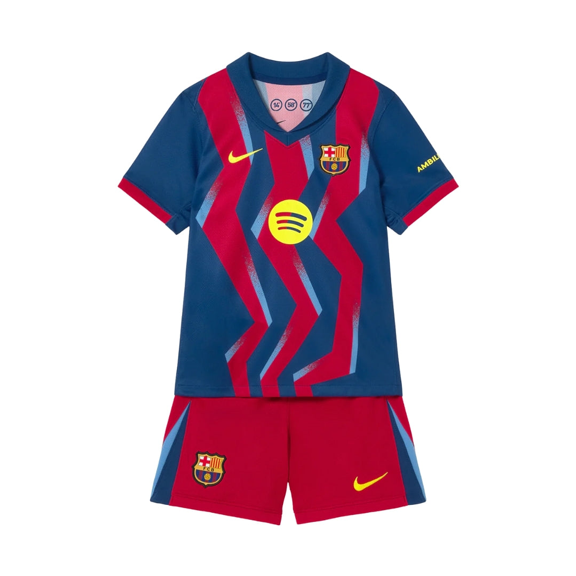 BARCELONA IV 25/26 CONJUNTO INFANTIL 3