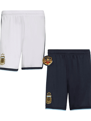 PANTALÓN CORTO ARGENTINA TITULAR 2026 WORLD CUP