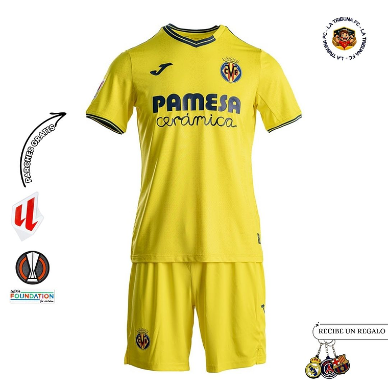 VILLARREAL I 24/25 CONJUNTO INFANTIL 1