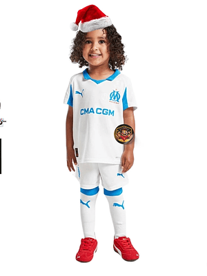 OLYMPIQUE MARSEILLE I 25/26 CONJUNTO INFANTIL