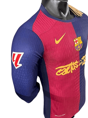 BARCELONA x TRAVIS SCOTT CACTUS JACK 2025 EDICIÓN LIMITADA VERSION JUGADOR (MANGA LARGA)