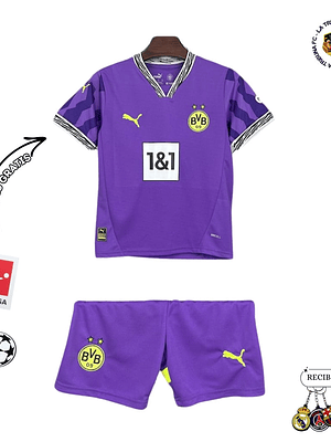 BORUSSIA DORTMUND PORTERO 24/25 EDICIÓN ESPECIAL CONJUNTO INFANTIL