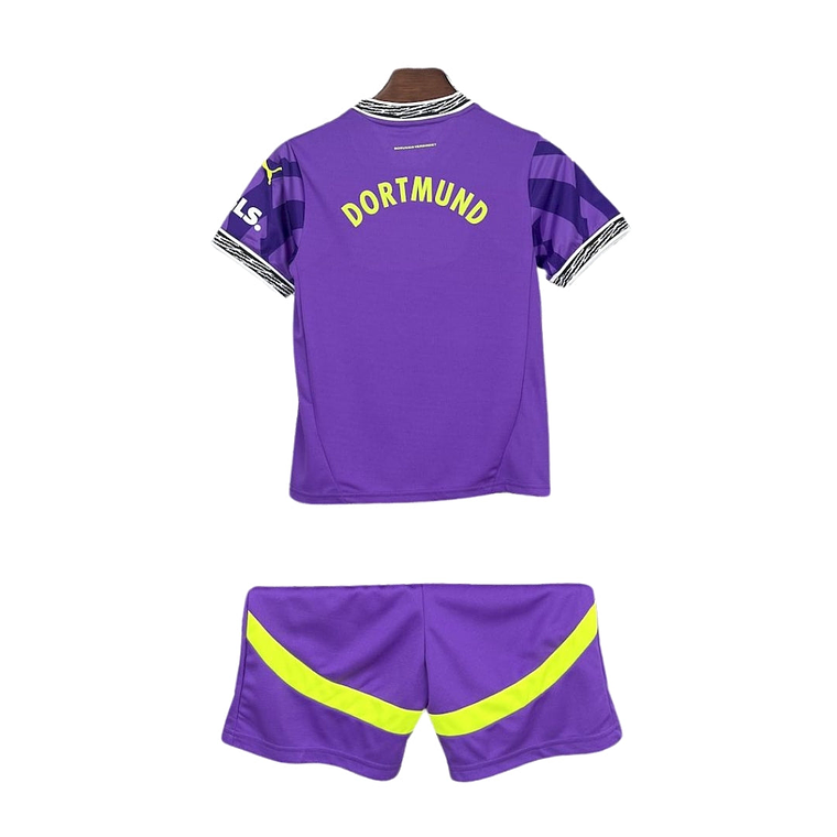 BORUSSIA DORTMUND PORTERO 24/25 EDICIÓN ESPECIAL CONJUNTO INFANTIL 3