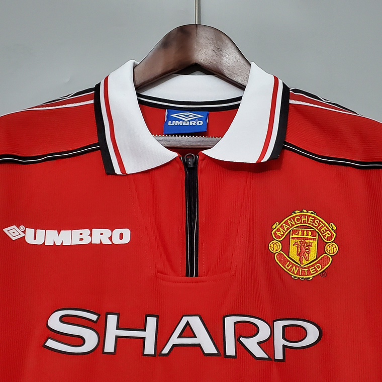 MANCHESTER UNITED I 98/99 HOMBRE (RETRO) MANGA LARGA 3